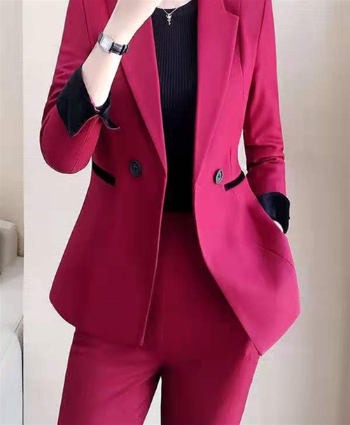 女士西裝工作服